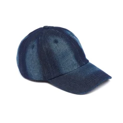 Casquettes|Casquettes*Draeger Paris Casquette en 100% coton - Bleu foncé - Effet Denim - Unisexe - Anneau réglable - Draeger