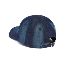 Casquettes|Casquettes*Draeger Paris Casquette en 100% coton - Bleu foncé - Effet Denim - Unisexe - Anneau réglable - Draeger
