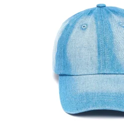 Casquettes|Casquettes*Draeger Paris Casquette en 100% coton - Bleu Ciel - Effet Denim - Unisexe - Anneau réglable - Draeger