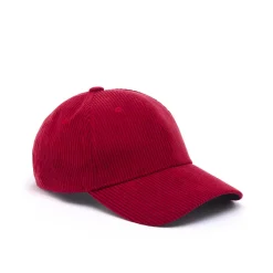 Casquettes|Casquettes*Draeger Paris Casquette en Velours Côtelé - Rouge