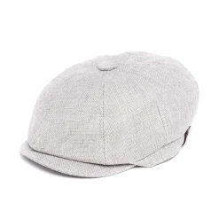 Casquettes*Draeger Paris Casquette plate - Unie crème - Taille unique élastiquée - Homme - Draeger