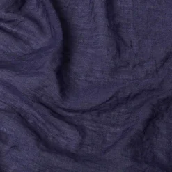 Foulards & Écharpes*Draeger Paris Chèche uni bleu marine