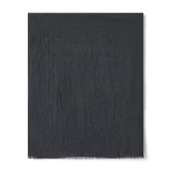 Foulards & Capes*Draeger Paris Chèche uni gris foncé
