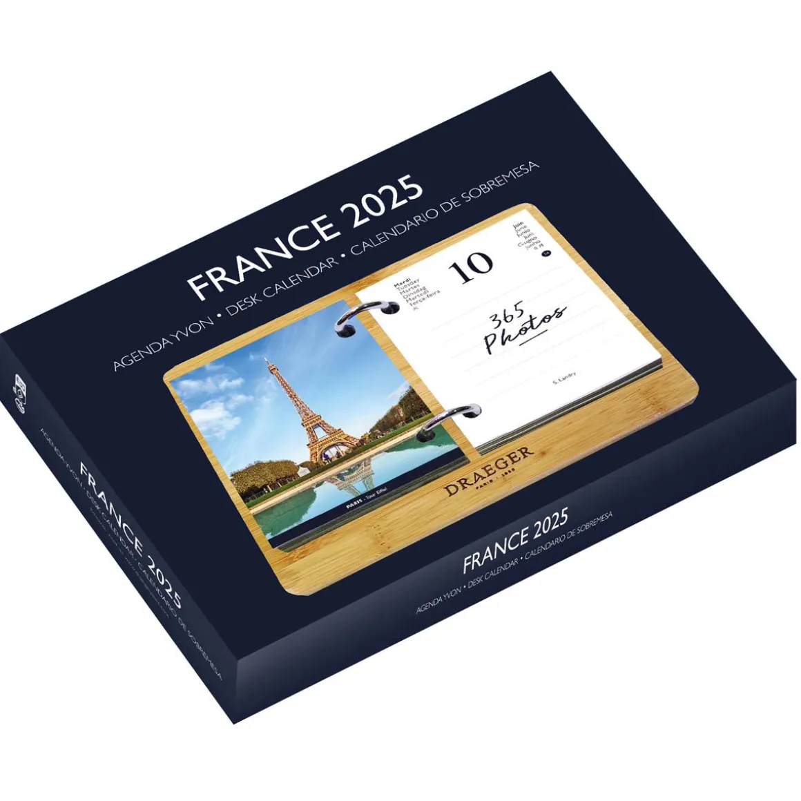 Agendas*Draeger Paris Coffret éphéméride Agenda Yvon 2025 - Différents Thèmes
