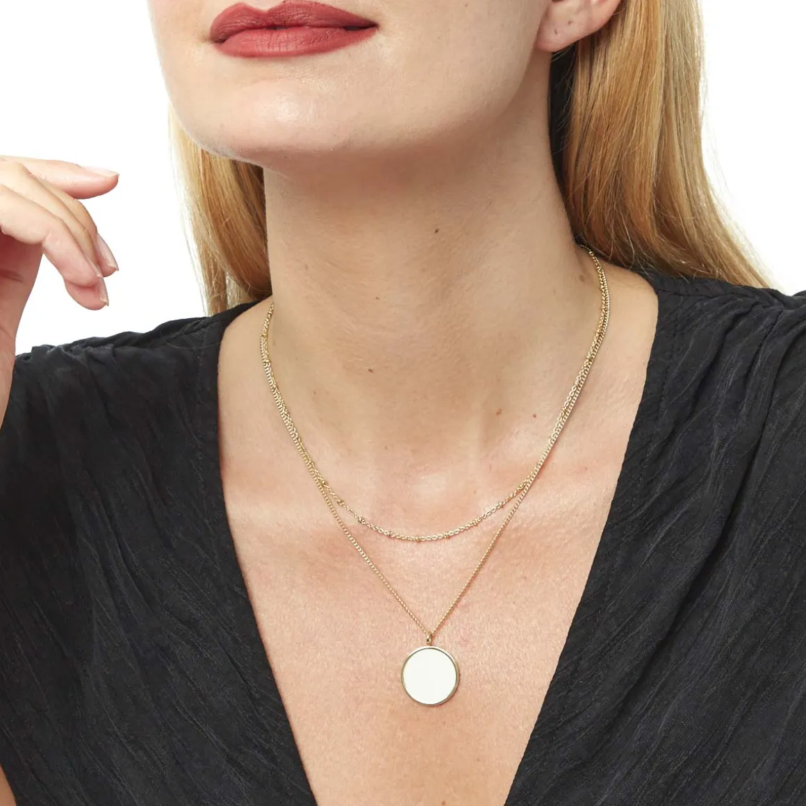 Colliers*Draeger Paris Collier Email Double Rang - Plusieurs Coloris