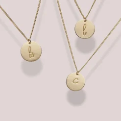 Colliers À Message|Colliers*Draeger Paris Collier initiale prénom Pastel Chic