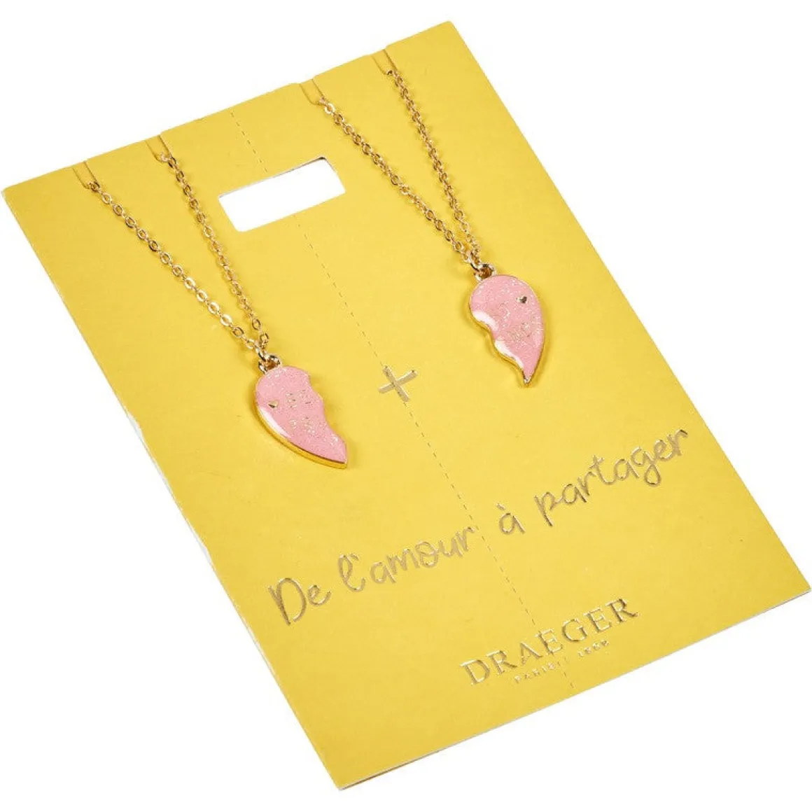 Colliers*Draeger Paris Colliers Best friends à partager Amour