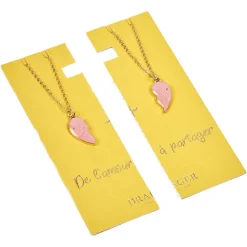 Colliers*Draeger Paris Colliers Best friends à partager Amour