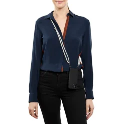 Cordons De Telephone*Draeger Paris Cordon Téléphone Mobile Chic - Argenté