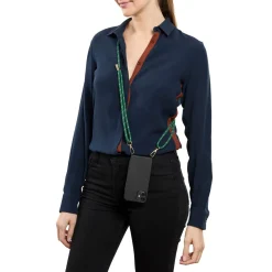 Cordons De Telephone*Draeger Paris Cordon Téléphone Mobile Chic - Vert