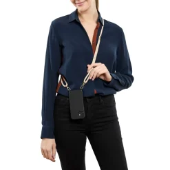 Cordons De Telephone*Draeger Paris Cordon Téléphone Mobile Chic - Beige