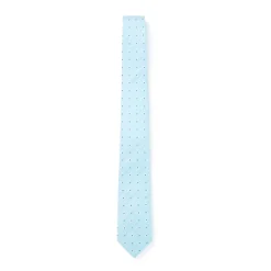 Cravates*Draeger Paris Cravate en Soie Jacquard - Bleu