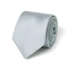 Cravates*Draeger Paris Cravate faux uni gris clair