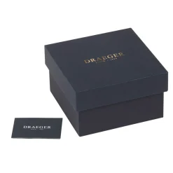 Boucles D'oreilles*Draeger Paris Créoles kaki et crème