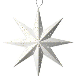 Décorations De Table*Draeger Paris Décoration de Maison pour Noël - Kit de Réveillon Blanc et Or pour les Fêtes