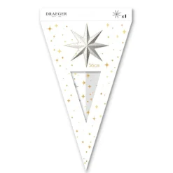 Décorations De Table*Draeger Paris Etoile réveillon décorative en Papier - 56cm ouverte - Spécial Réveillon