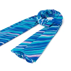 Etole*Draeger Paris Etole en Coton à Imprimé Rayure - Bleu