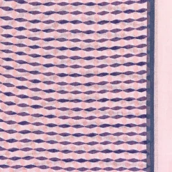 Foulards & Écharpes*Draeger Paris Foulard imprimé Kaleidoscope - Rose - Homme - 70x180 cm - Draeger