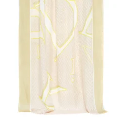 Foulards & Écharpes*Draeger Paris Foulard imprimé Lettres Draeger - Sable - Homme - 70x180 cm - Draeger