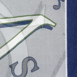 Foulards & Écharpes*Draeger Paris Foulard imprimé Lettres Draeger - Gris - Homme - 70x180 cm