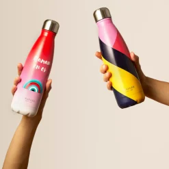 Vacances & Voyages|Gourdes Thermos*Draeger Paris Gourde inox - jaune rose noir