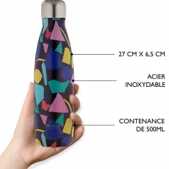 Gourdes Thermos*Draeger Paris Gourde inox - motif abstrait