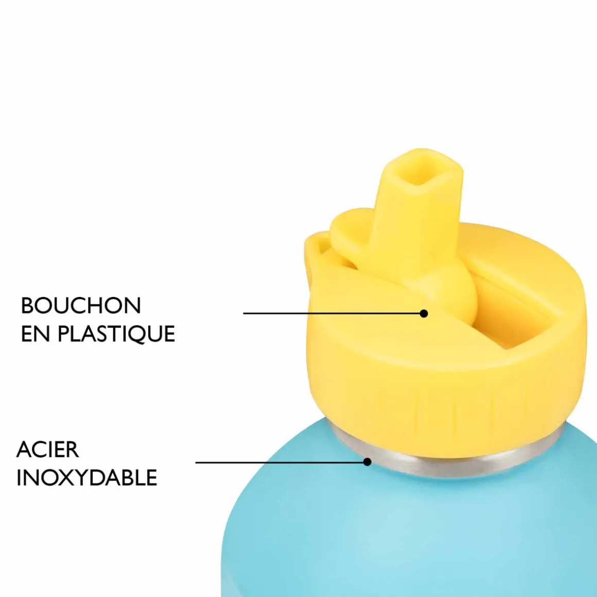 Gourdes*Draeger Paris Gourde inox enfant - Chatons