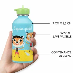 Gourdes*Draeger Paris Gourde inox enfant - Copain génial