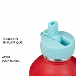 Gourdes*Draeger Paris Gourde inox enfant - Fille chérie