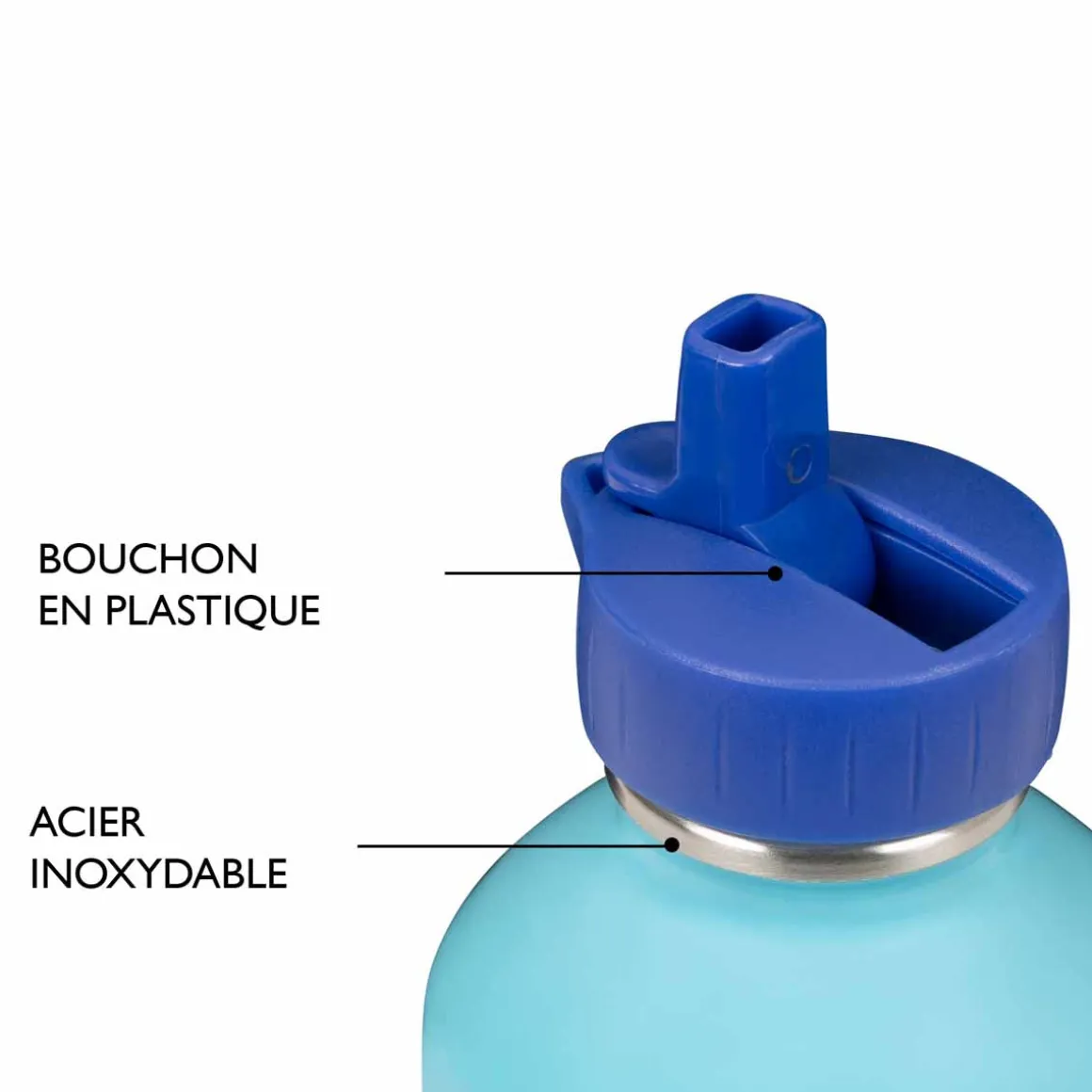 Gourdes*Draeger Paris Gourde inox enfant - Glou Glou Glou