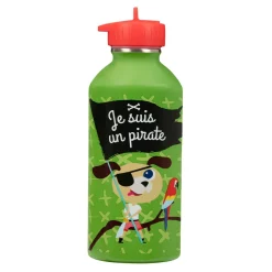 Gourdes*Draeger Paris Gourde inox enfant - Je suis un pirate