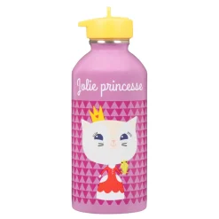 Gourdes*Draeger Paris Gourde inox enfant - Jolie princesse - chaton