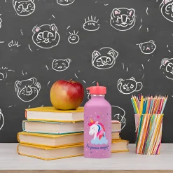 Gourdes|Fournitures Scolaires*Draeger Paris Gourde inox enfant - Ma gourde magique