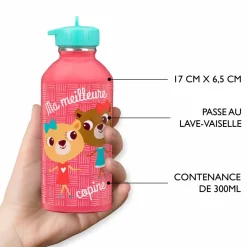 Gourdes*Draeger Paris Gourde inox enfant - Ma meilleure copine