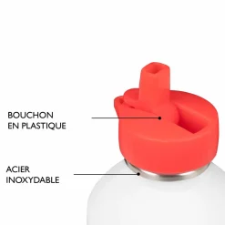 Gourdes*Draeger Paris Gourde inox enfant - Pattes de chat