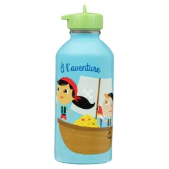 Gourdes|Fournitures Scolaires*Draeger Paris Gourde inox enfant - Pirates