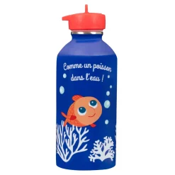 Gourdes*Draeger Paris Gourde inox enfant - Poisson dans l'eau