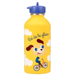 Gourdes*Draeger Paris Gourde inox enfant - Roi de la glisse