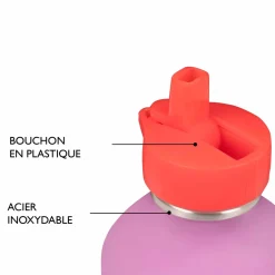 Gourdes*Draeger Paris Gourde inox enfant - Super sœur