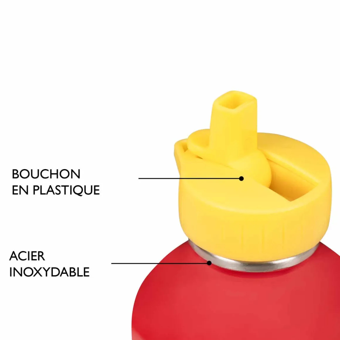 Gourdes*Draeger Paris Gourde inox enfant - Tigre