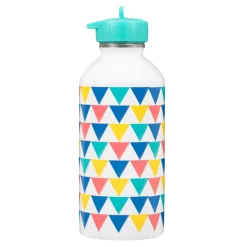 Gourdes*Draeger Paris Gourde inox enfant - Triangles multicolores
