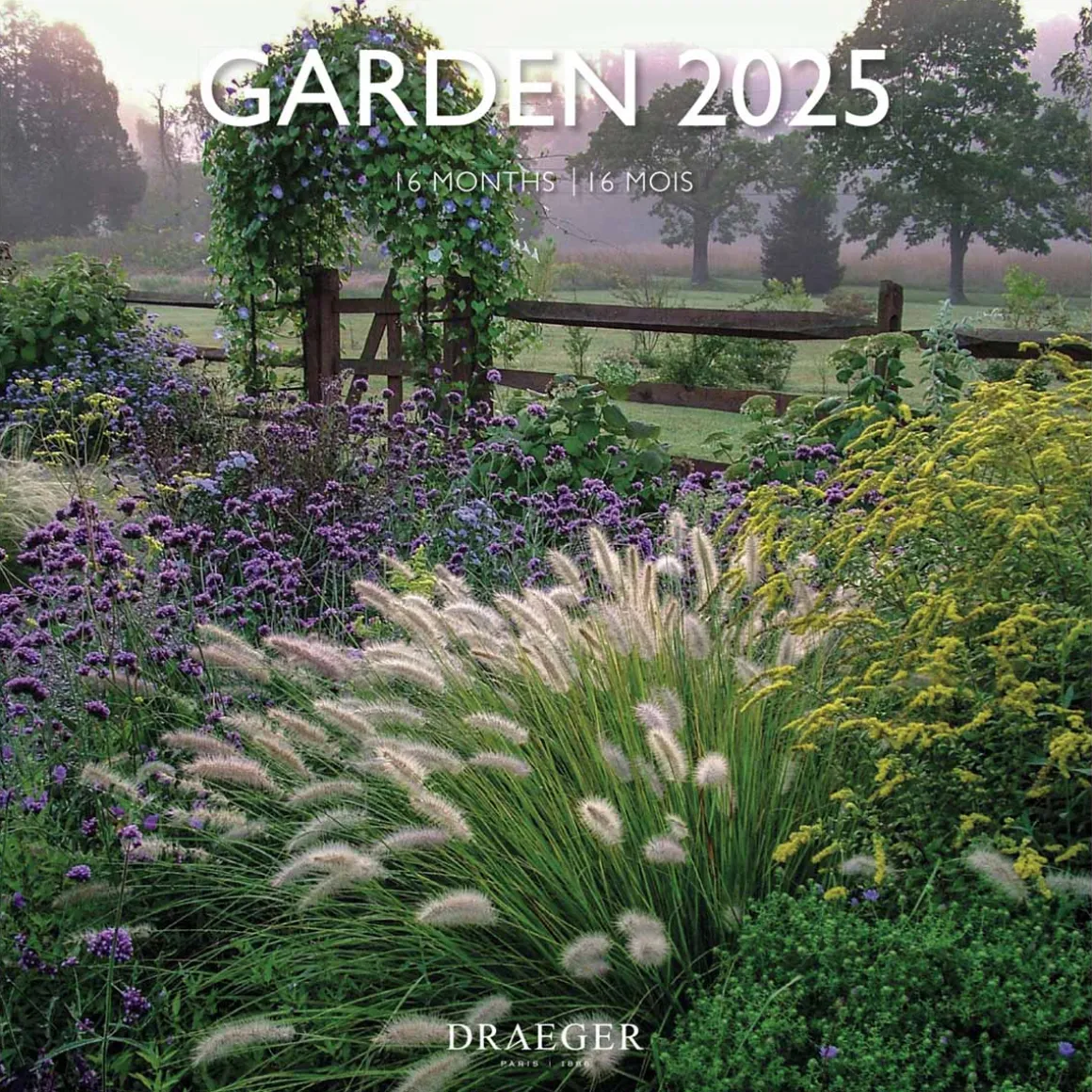 Calendriers|Agendas*Draeger Paris Grand Calendrier Mural 29x29 cm 2025 - Garden
