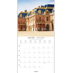 Calendriers|Agendas*Draeger Paris Grand Calendrier Mural 29x29 cm 2025 - France