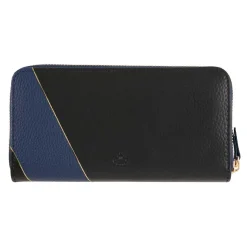 Portefeuilles*Draeger Paris Grand portefeuille femme - bleu marine et noir