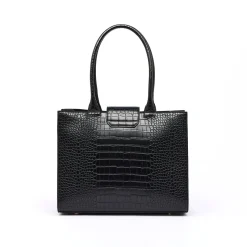 Sac Cabas|Sac Finition Croco*Draeger Paris Grand Sac Cabas Croco Camille