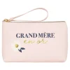 Pochettes & Trousses|Pochettes & Miroirs*Draeger Paris Grande pochette Grand-mère en or