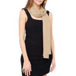 Mariage|Etole*Draeger Paris Grande étole femme de Cérémonie - Métalisée - 70 x 190cm