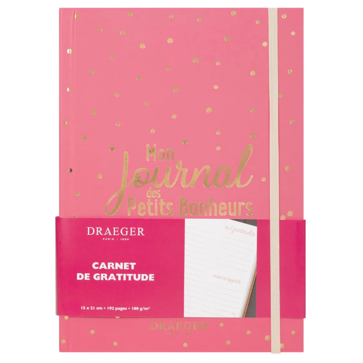 Organiseurs|Carnets & Blocs-notes*Draeger Paris Journal de gratitude Mes petits bonheurs