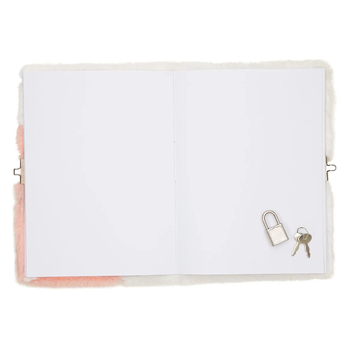 Carnets & Blocs-notes|Accessoires Cocooning*Draeger Paris Journal intime peluche Licorne corail