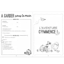 Bullet Journal*Draeger Paris Kit carnet de voyages - Mes plus beaux voyages